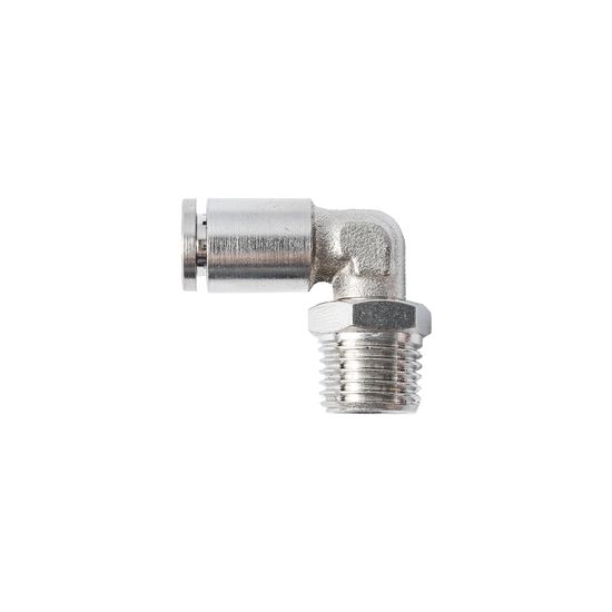 Metal Pu Fitting Elbow 6mm 1/4" M